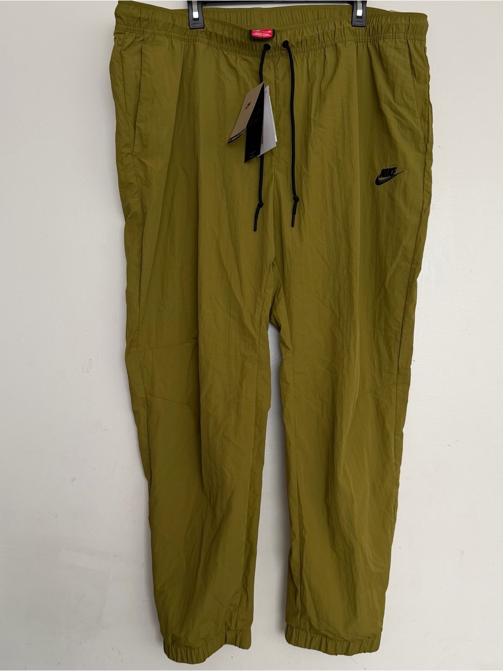 Men’s Nike Tech Woven Taper Leg Pants Pacific Moss Size XXL